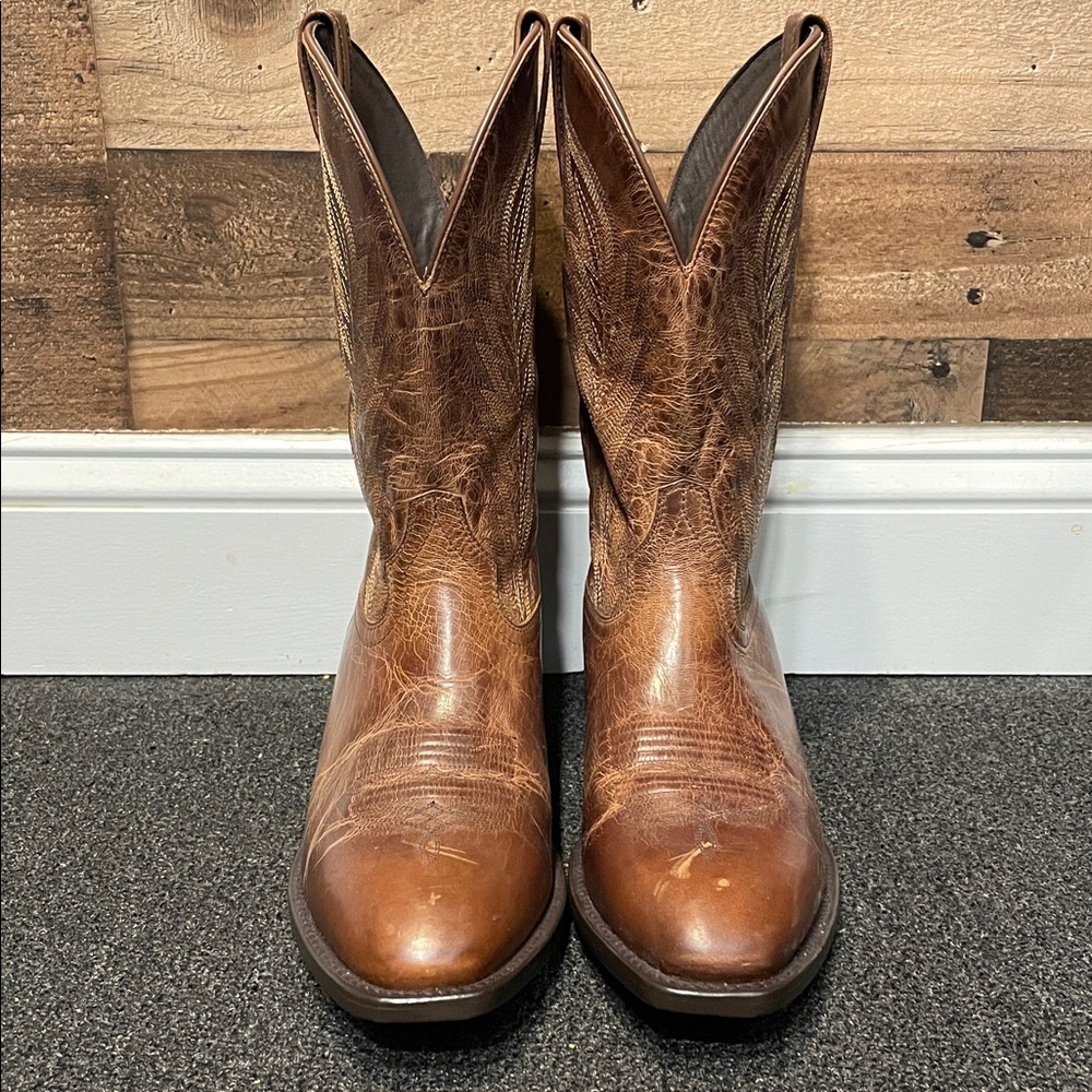 Ariat Men's Sport Boss Leather Western Boots - Size 10.5